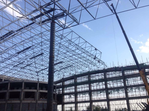 白银煤棚网架